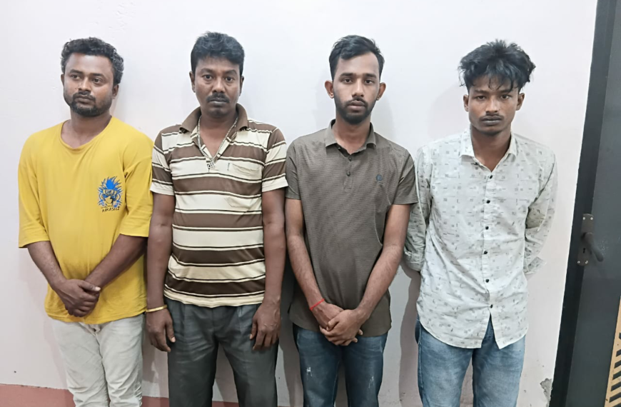 আবারও বেআইনি অনুপ্রবেশকারী বাংলাদেশি গ্রেফতার হাসখালীতে