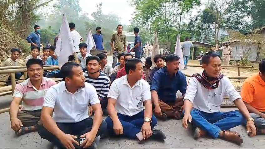 তিপ্রামথা দলের ছাত্র সংগঠনের ডাকা আন্দোলনে শামিল এমডিসি গণেশ দেববর্মা, কমল কলই সহ রাজ্য…