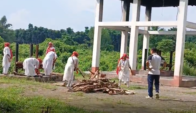পোড়ানো হলো নয়টি বেওয়ারিশ লা*শ, স্বস্তি পেল হাসপাতাল…