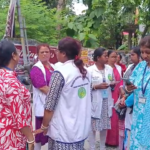 ডেঙ্গু সার্ভে করতে গিয়ে মহিলা কর্মীদের হেনস্থা, গায়ে হাত তোলার অভিযোগ।